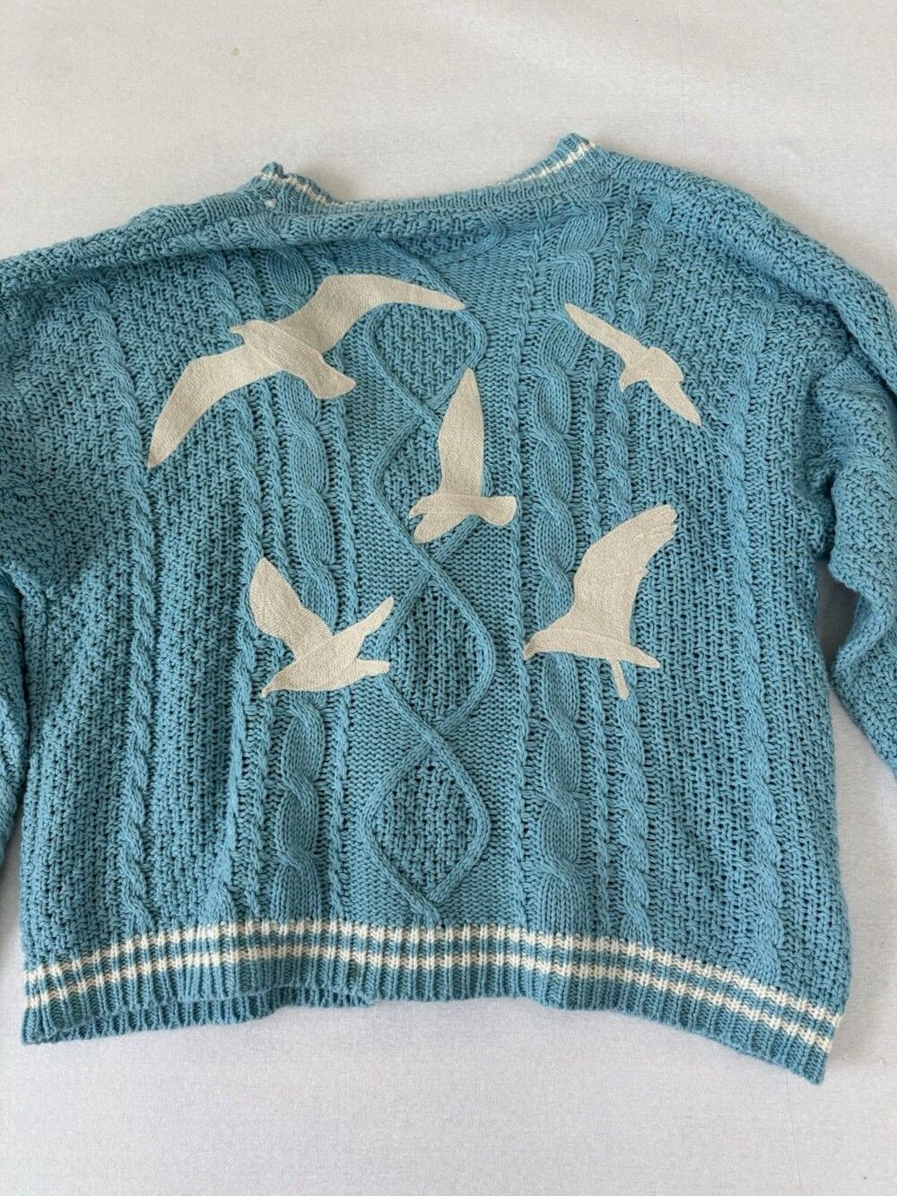 Taylor Swift 1989 Cardigan MD/LG Blue - Picture 6 of 6